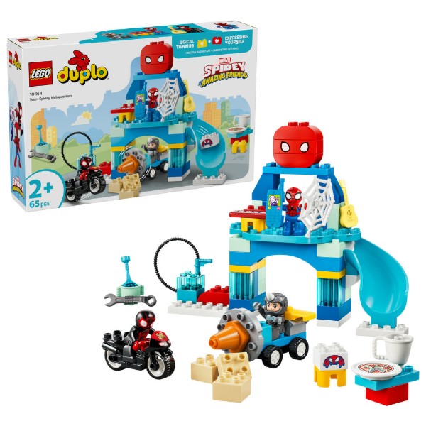 Фото - Конструктор LEGO  DUPLO Disney™ Штаб-квартира команди Павука (10464)