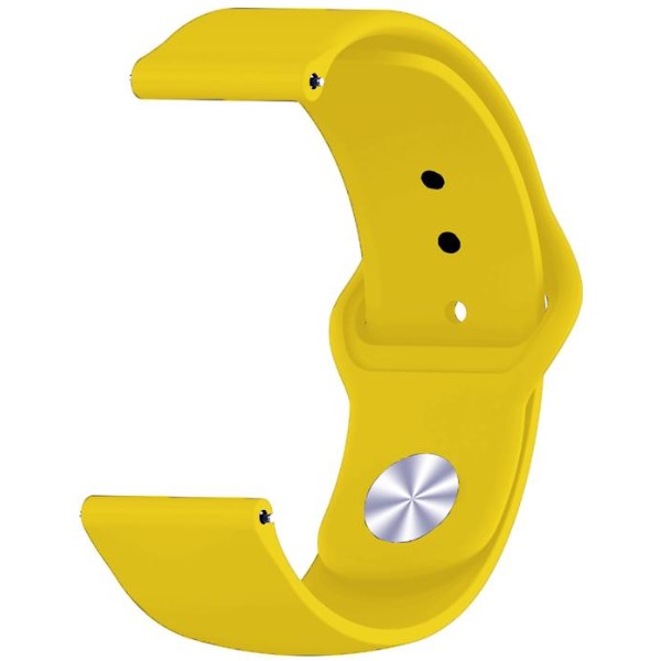 Фото - Ремінець для смарт-годинника BeCover for Huawei Watch GT 2 42mm Yellow (706241)