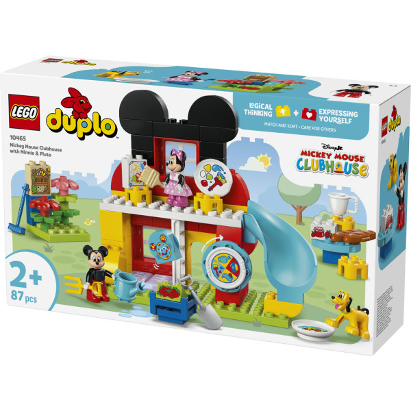 Фото - Конструктор LEGO DUPLO Disney™ Міккі Маус: Клубний будинок з Мінні та Плуто (10465)