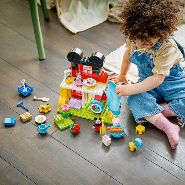 Фото - Конструктор LEGO DUPLO Disney™ Міккі Маус: Клубний будинок з Мінні та Плуто (10465)