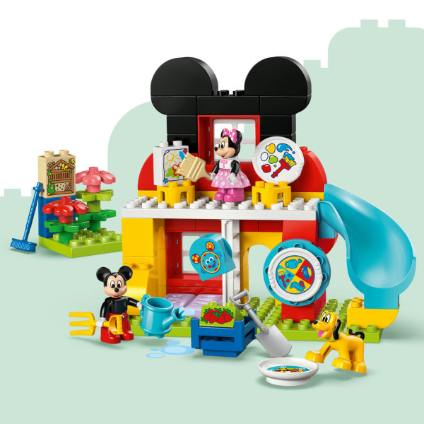 Фото - Конструктор LEGO DUPLO Disney™ Міккі Маус: Клубний будинок з Мінні та Плуто (10465)