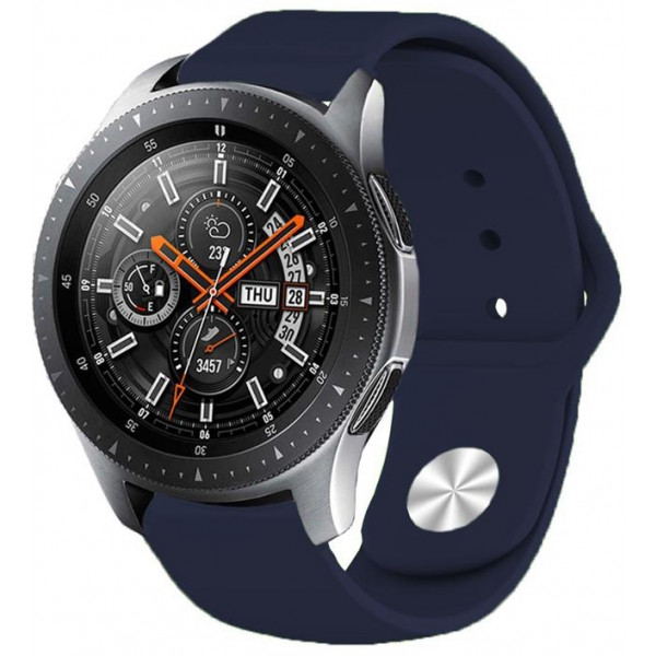 Фото - Ремінець для смарт-годинника BeCover for Samsung Galaxy Watch 42mm/Watch Active/Active 2 40/44mm/Watch 3 41mm/Gear S2 Classic/Gear Sport Blue-Horizo (706179)