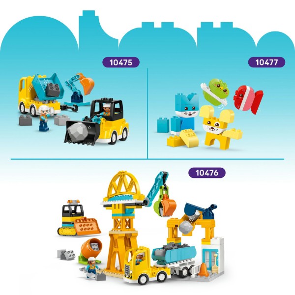 Фото - Конструктор LEGO DUPLO My First Волшебные творческие домашние питомцы 3 в 1 (10477)