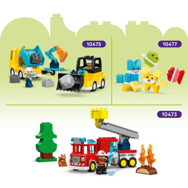 Фото - Конструктор LEGO DUPLO My First Творческие транспортные средства (10474)