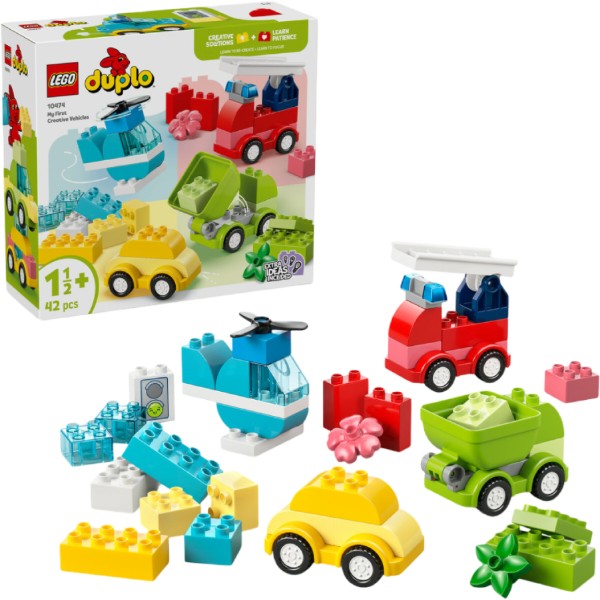 Фото - Конструктор LEGO DUPLO My First Творческие транспортные средства (10474)