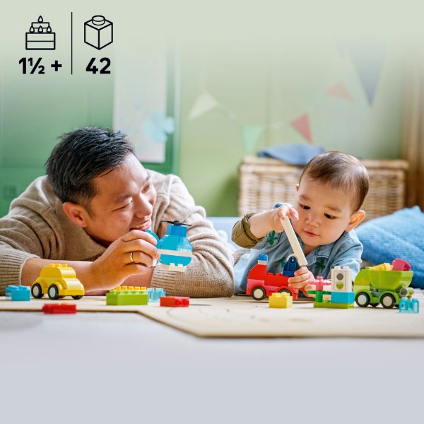 Фото - Конструктор LEGO DUPLO My First Творческие транспортные средства (10474)