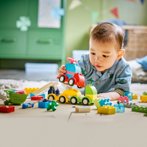 Фото - Конструктор LEGO DUPLO My First Творческие транспортные средства (10474)