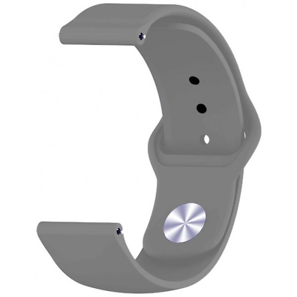 Фото - Ремешок для смарт-часов BeCover for Samsung Galaxy Watch 46mm/Watch 3 45mm/Gear S3 Classic/Gear S3 Frontier Gray (706320)