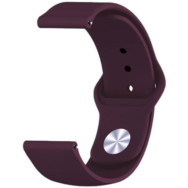 Фото - Ремешок для смарт-часов BeCover for Samsung Galaxy Watch 46mm/Watch 3 45mm/Gear S3 Classic/Gear S3 Frontier Purple-Wine (706318)