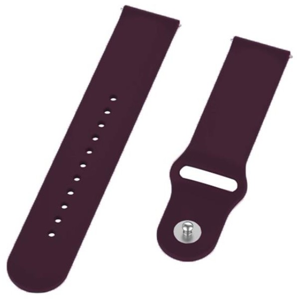 Фото - Ремешок для смарт-часов BeCover for Samsung Galaxy Watch 46mm/Watch 3 45mm/Gear S3 Classic/Gear S3 Frontier Purple-Wine (706318)