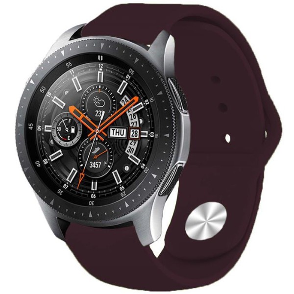 Фото - Ремешок для смарт-часов BeCover for Samsung Galaxy Watch 46mm/Watch 3 45mm/Gear S3 Classic/Gear S3 Frontier Purple-Wine (706318)