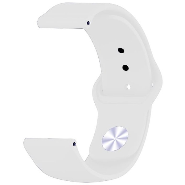 Фото - Ремінець для смарт-годинника BeCover for Samsung Galaxy Watch 46mm/Watch 3 45mm/Gear S3 Classic/Gear S3 Frontier White (706317)