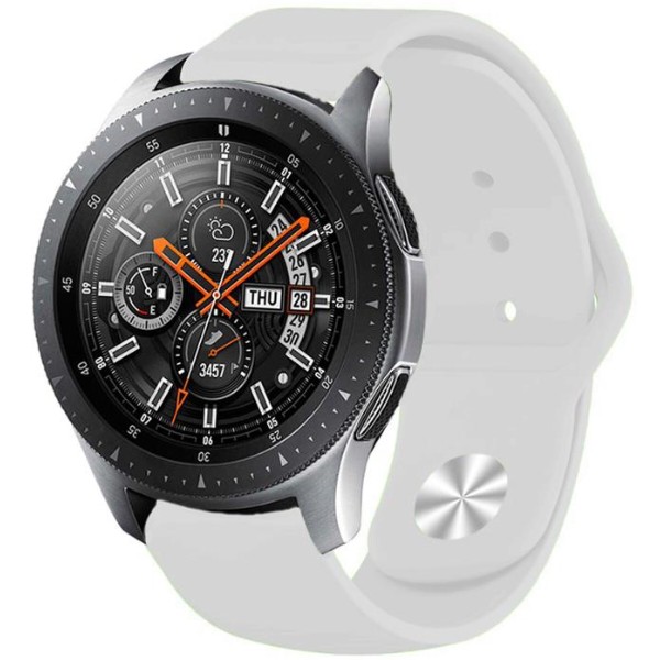 Фото - Ремінець для смарт-годинника BeCover for Samsung Galaxy Watch 46mm/Watch 3 45mm/Gear S3 Classic/Gear S3 Frontier White (706317)