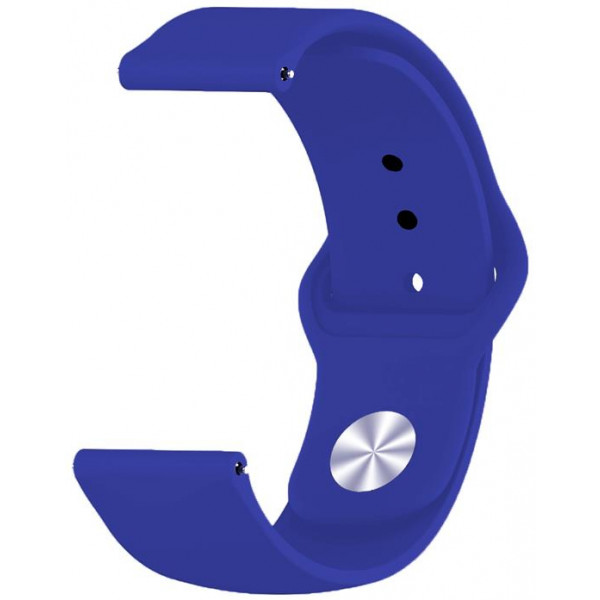 Фото - Ремінець для смарт-годинника BeCover for Samsung Galaxy Watch 46mm/Watch 3 45mm/Gear S3 Classic/Gear S3 Frontier Dark-Blue (706314)