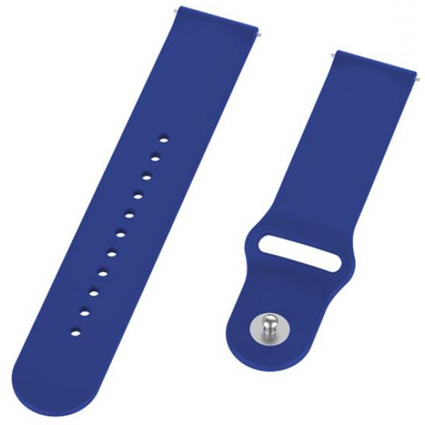 Фото - Ремінець для смарт-годинника BeCover for Samsung Galaxy Watch 46mm/Watch 3 45mm/Gear S3 Classic/Gear S3 Frontier Dark-Blue (706314)