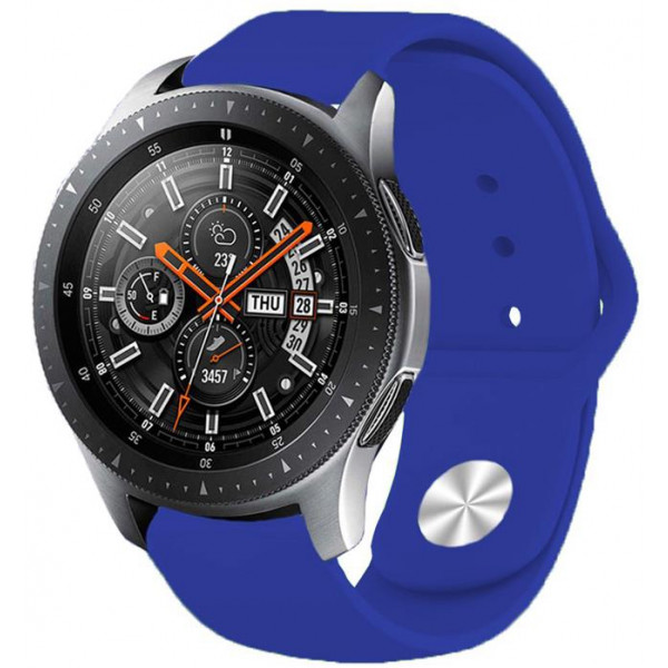 Фото - Ремінець для смарт-годинника BeCover for Samsung Galaxy Watch 46mm/Watch 3 45mm/Gear S3 Classic/Gear S3 Frontier Dark-Blue (706314)