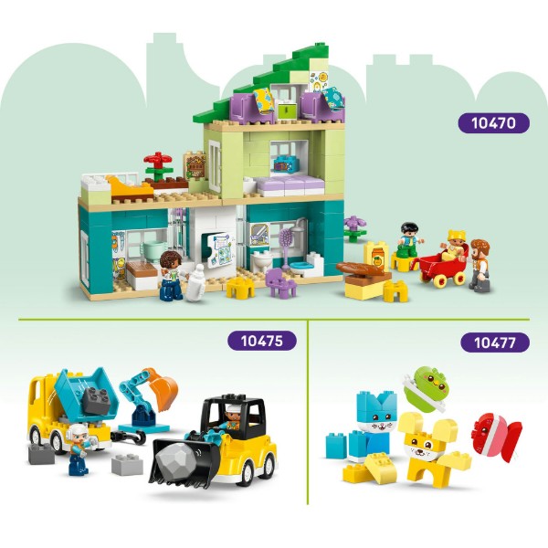 Фото - Конструктор LEGO DUPLO My First Волшебные творческие домашние питомцы 3 в 1 (10477)