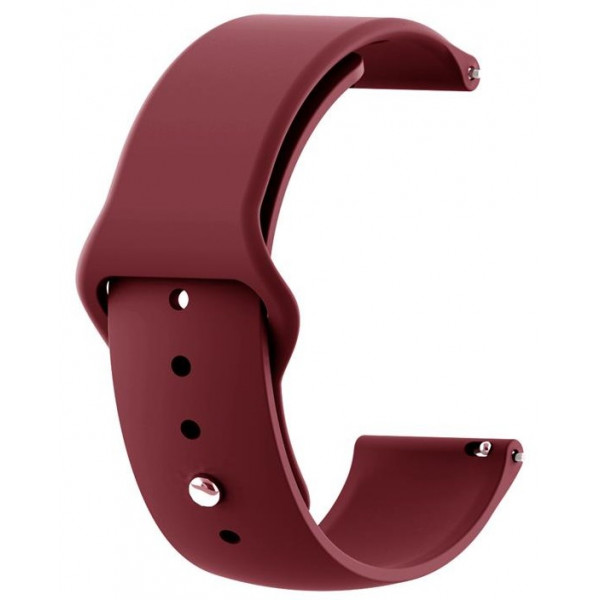 Фото - Ремінець для смарт-годинника BeCover for Amazfit Stratos 1/2/2S/3/GTR 2/GTR 47mm/GTR Lite 47mm/Nexo/Pace Dark-Red (706369)