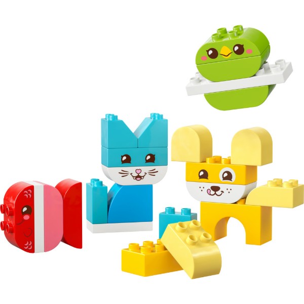 Фото - Конструктор LEGO DUPLO My First Волшебные творческие домашние питомцы 3 в 1 (10477)