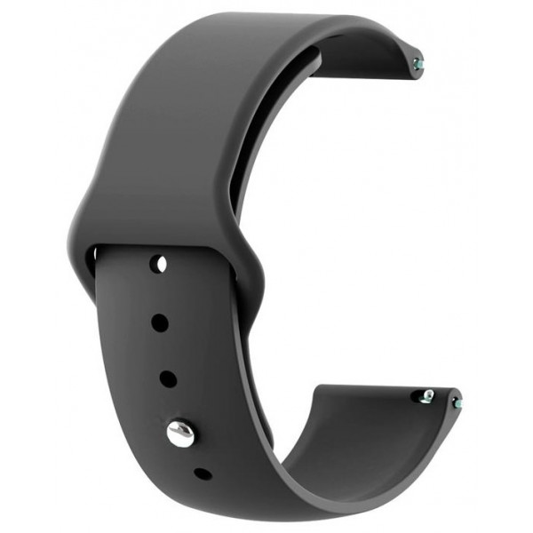 Фото - Ремінець для смарт-годинника BeCover for Amazfit Stratos 1/2/2S/3/GTR 2/GTR 47mm/GTR Lite 47mm/Nexo/Pace Black (706376)