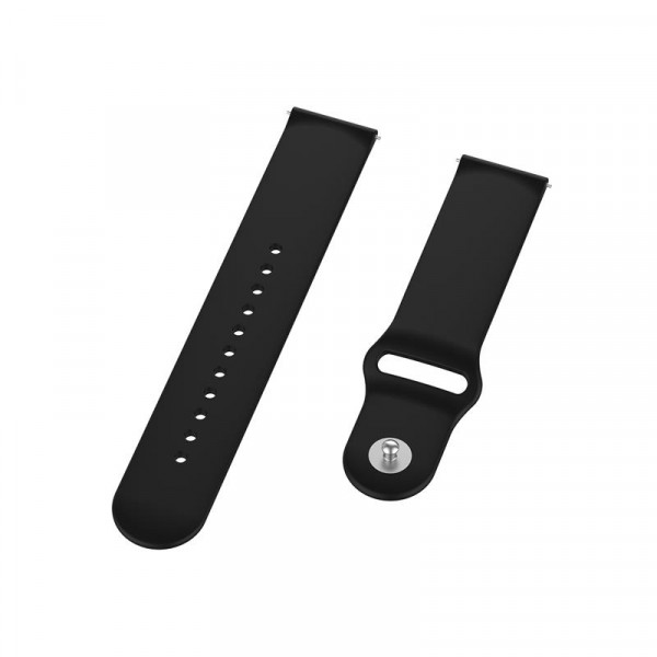 Фото - Ремінець для смарт-годинника BeCover for Amazfit Stratos 1/2/2S/3/GTR 2/GTR 47mm/GTR Lite 47mm/Nexo/Pace Black (706376)