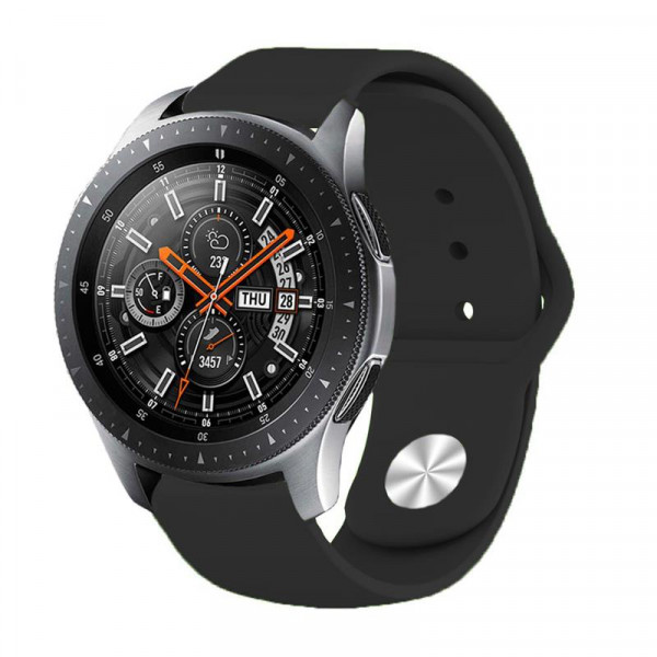 Фото - Ремінець для смарт-годинника BeCover for Amazfit Stratos 1/2/2S/3/GTR 2/GTR 47mm/GTR Lite 47mm/Nexo/Pace Black (706376)