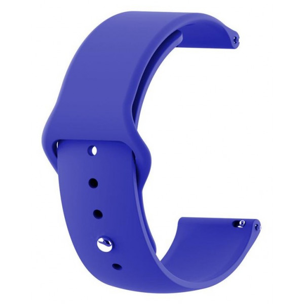 Фото - Ремінець для смарт-годинника BeCover for Amazfit Stratos 1/2/2S/3/GTR 2/GTR 47mm/GTR Lite 47mm/Nexo/Pace Dark-Blue (706374)