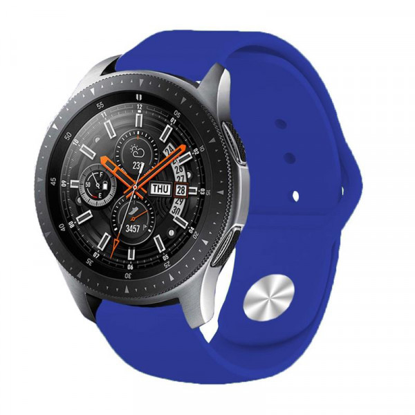 Фото - Ремінець для смарт-годинника BeCover for Amazfit Stratos 1/2/2S/3/GTR 2/GTR 47mm/GTR Lite 47mm/Nexo/Pace Dark-Blue (706374)