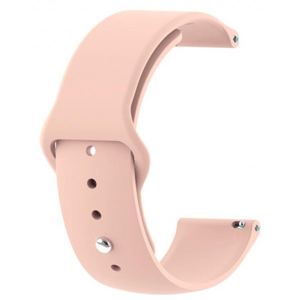 Фото - Ремінець для смарт-годинника BeCover for Amazfit Stratos 1/2/2S/3/GTR 2/GTR 47mm/GTR Lite 47mm/Nexo/Pace Grapefruit-Pink (706371)
