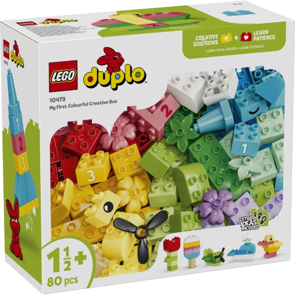 Фото - Конструктор LEGO  DUPLO Classic Коробка кубиків для яскравих творчих збірок (10479)