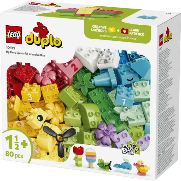 Фото - Конструктор LEGO  DUPLO Classic Коробка кубиків для яскравих творчих збірок (10479)