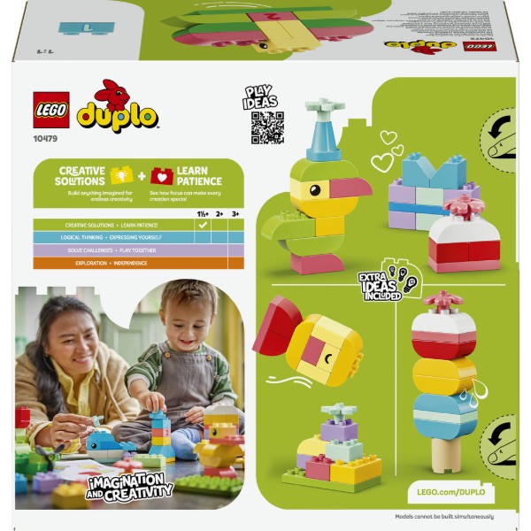 Фото - Конструктор LEGO  DUPLO Classic Коробка кубиків для яскравих творчих збірок (10479)