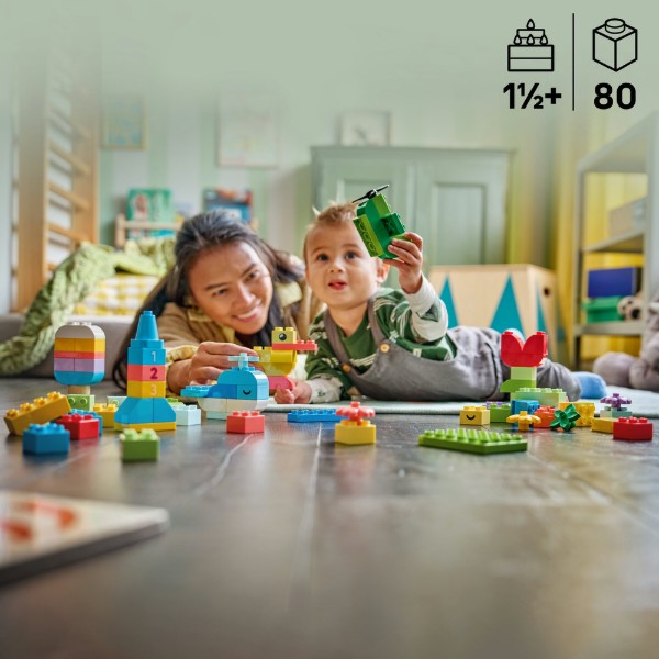 Фото - Конструктор LEGO  DUPLO Classic Коробка кубиків для яскравих творчих збірок (10479)