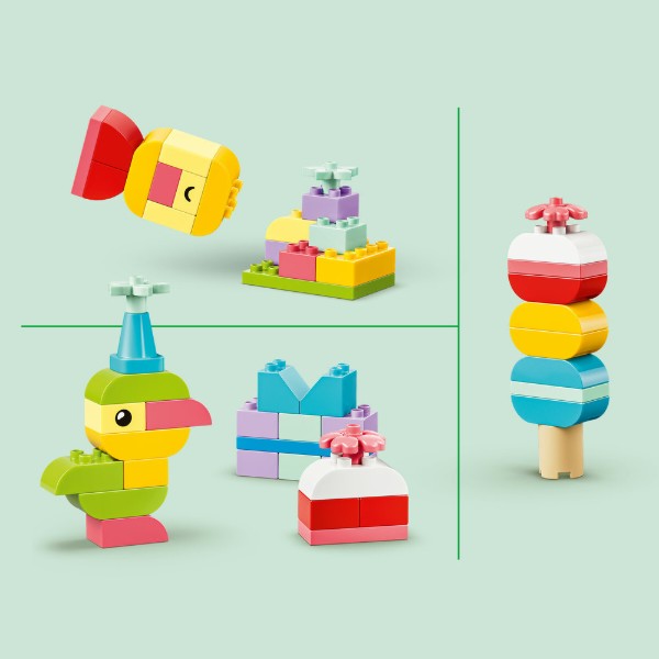 Фото - Конструктор LEGO  DUPLO Classic Коробка кубиків для яскравих творчих збірок (10479)