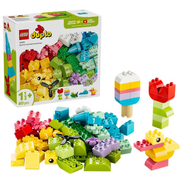 Фото - Конструктор LEGO  DUPLO Classic Коробка кубиків для яскравих творчих збірок (10479)