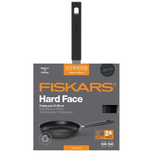 Фото - Сковорода универсальная Fiskars 1020871/1052223 Hard Face 26 см