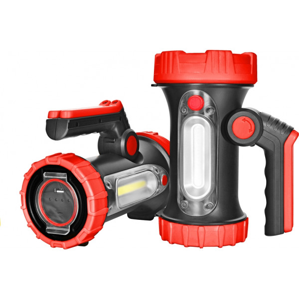 Фото - Ліхтар акумуляторний Stark L-1-01 Li 5W Osram LED + 3W COB (243000101)