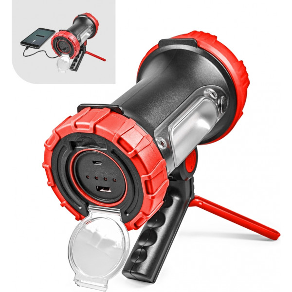 Фото - Ліхтар акумуляторний Stark L-1-01 Li 5W Osram LED + 3W COB (243000101)
