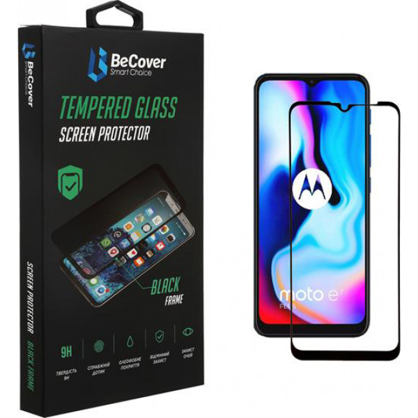 Фото - Защитное стекло для смартфона BeCover for Motorola Moto E7 Power/E7i Power Black (706450)