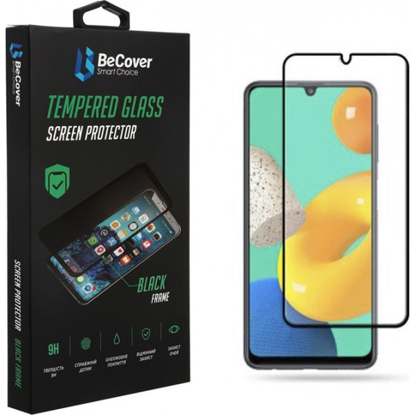 Фото - Захисне скло для смартфону BeCover for Samsung Galaxy M32 SM-M325 Black (706452)