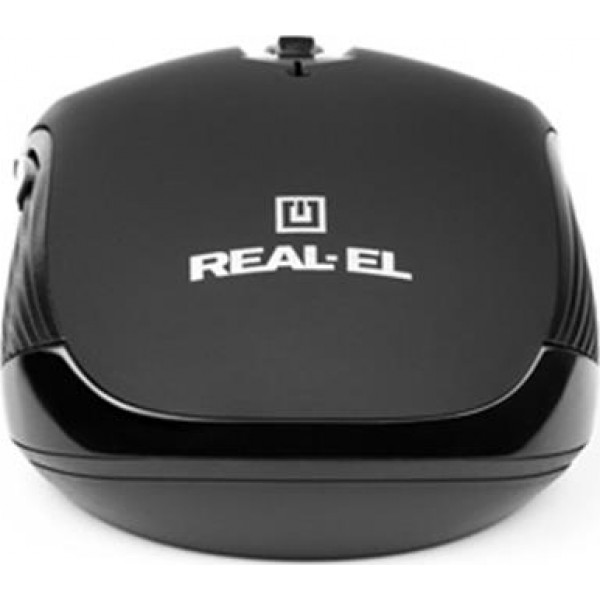 Фото - Миша бездротова REAL-EL RM-330 Black USB