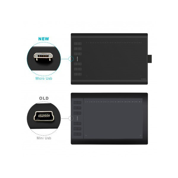 Фото - Уценка - Графический планшет Huion 1060 Plus+перчатка