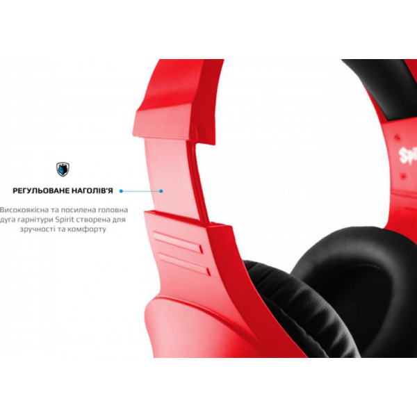 Фото - Навушники повнорозмірні дротові Sades SA-721 Spirits Red (sa721rdj)