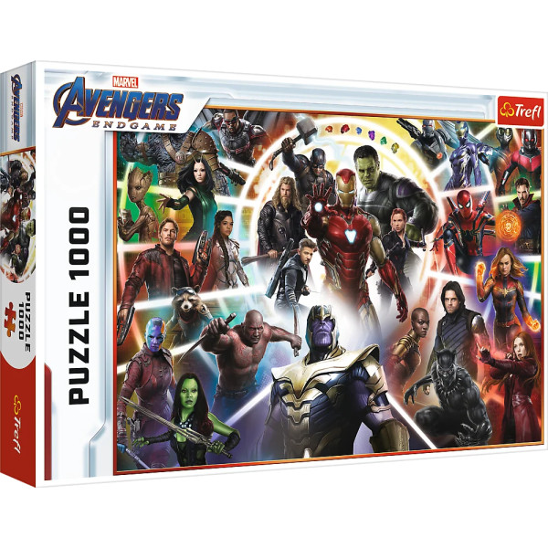 Фото - Пазли (8 +) Trefl Marvel Heroes Месники: Кінець гри 1000 ел. (06268)