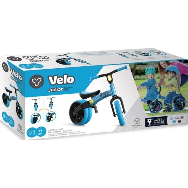 Фото - Беговел YVolution YVelo Junior Синий (N101049)