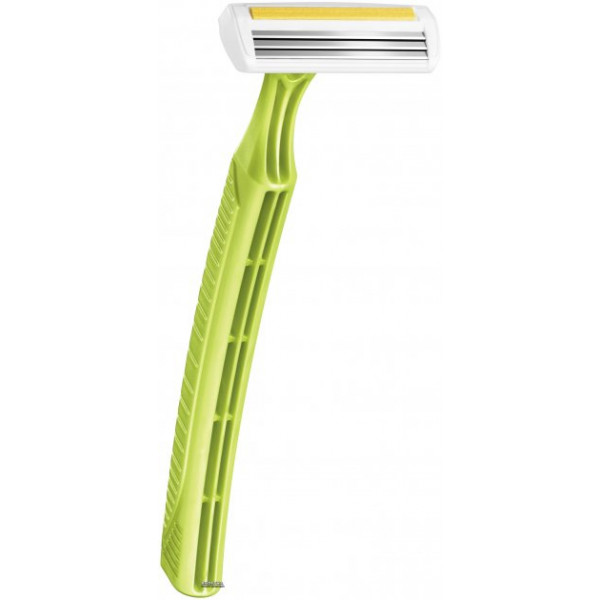 Фото - Станок жіночий одноразовий BIC Pure 3 Lady 2 шт. (3086123221642)
