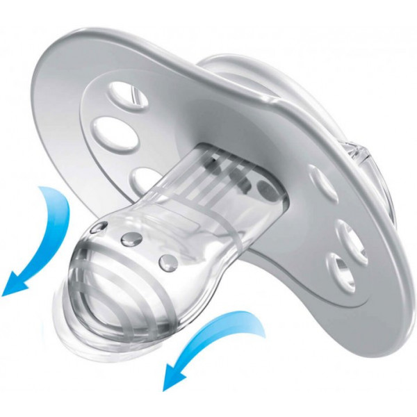 Фото - Симетрична пустушка Lovi I love силиконовая, 2 шт.  (22/866)