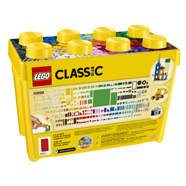 Фото - Конструктор LEGO Classic Коробка кубиков для творческого конструирования (10698)