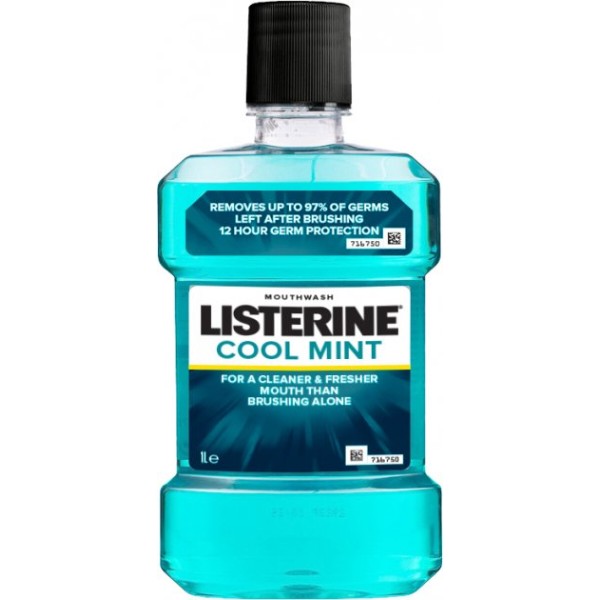 Фото - Ополіскувач для порожнини рота Listerine Защита десен 1 л (3574660520132)