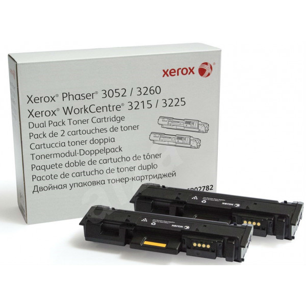 Фото - Картридж-тонер Xerox Phaser P3052/3260/WC3215/3225 Dual Pack (6K) (106R02782)